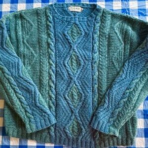 L.L. Bean Wool Fisherman’s Sweater